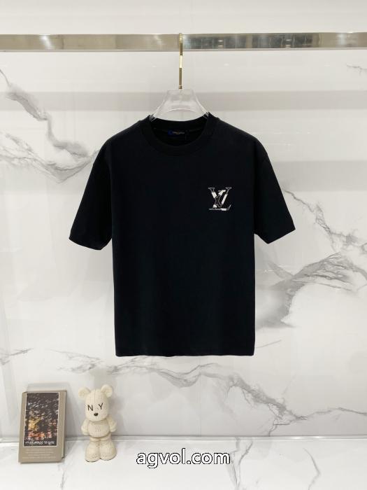 最安値挑戦！ 限定セール＆送料無料 最新で一目惚れ半袖Tシャツブランド コピー 販売LOUIS VUITTON_0_1