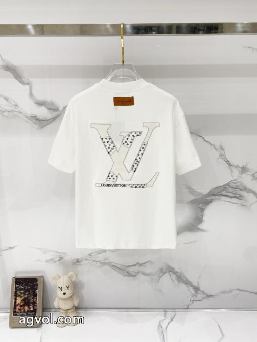 最安値挑戦！ 限定セール＆送料無料 最新で一目惚れ半袖Tシャツブランド コピー 販売LOUIS VUITTON_0_3