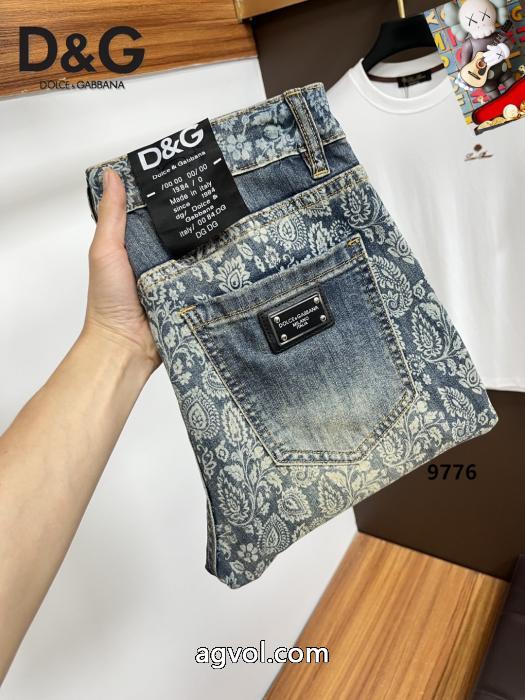 ブランド 通販 激安Dolce&Gabbana大人OK2026SS 超高機能 SS26限定版ジーンズ_0_2