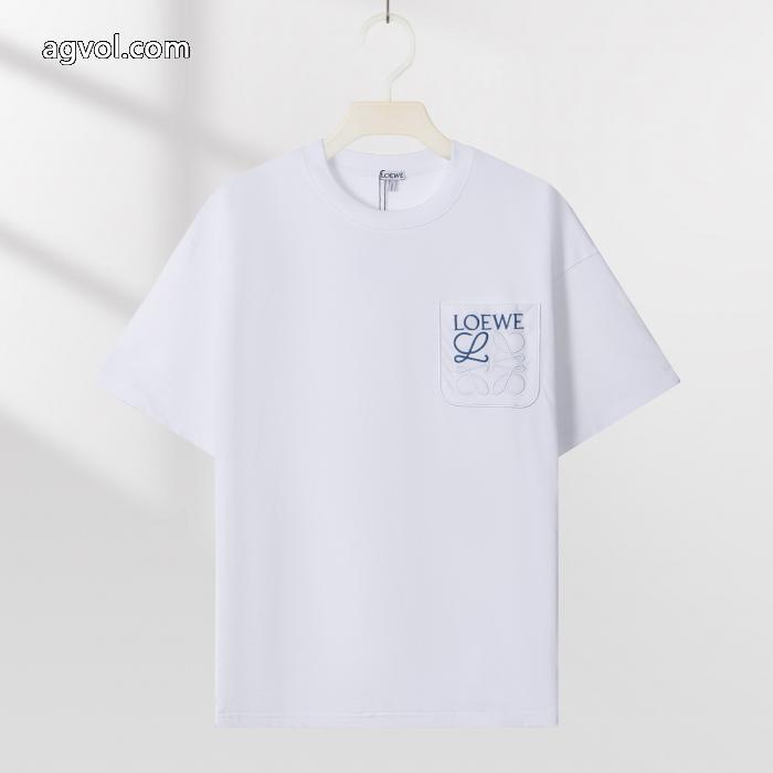 半袖Tシャツ素材感に注目 上質なもの 定番 ファッションブランド 品 激安 通販LOEWE_0_1