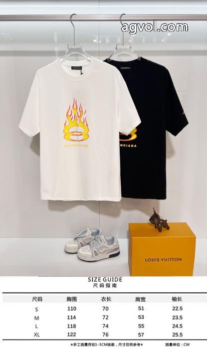 偽物 ブランド魅力的 履き心地抜群 お洒落で人気アイテムバレンシアガ半袖Tシャツ_0_5