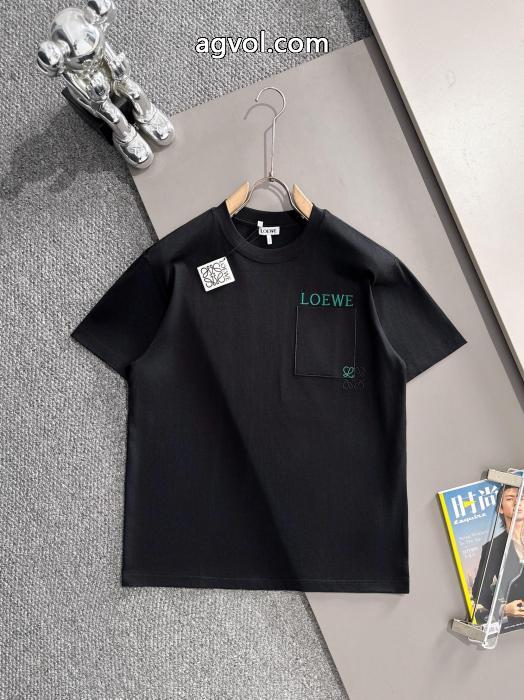 すぐにお届け 絶対欲しい 高評価アイテムブランド 偽物LOEWE半袖Tシャツ_0_0