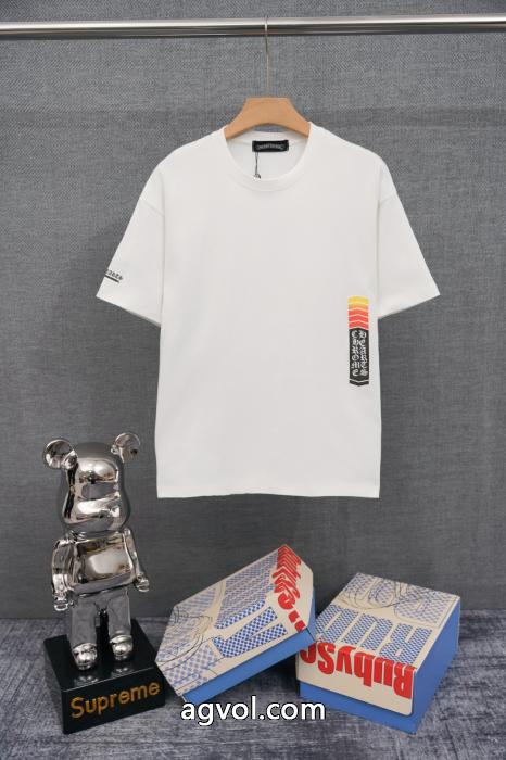 ブランド コピー 販売半袖Tシャツ今年の2026は最安値 人気爆だんな売れ筋！ 海外直送CHROME HEARTS_0_0