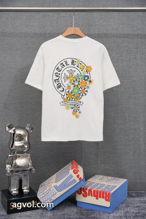 激安 通販 ブランド半袖TシャツCHROME HEARTS極上の着心地 軽くて着心地がいい 最前線2026_0_1