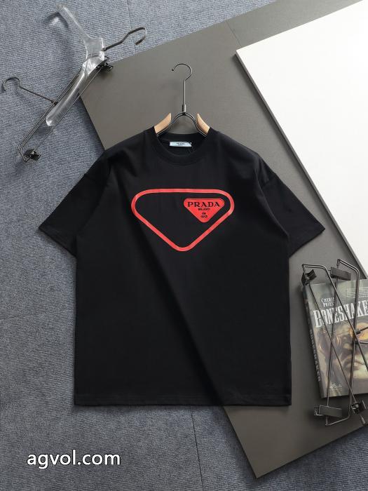 高評価アイテム 海外限定! 激安通販偽 ブランド PRADA半袖Tシャツ_0_3