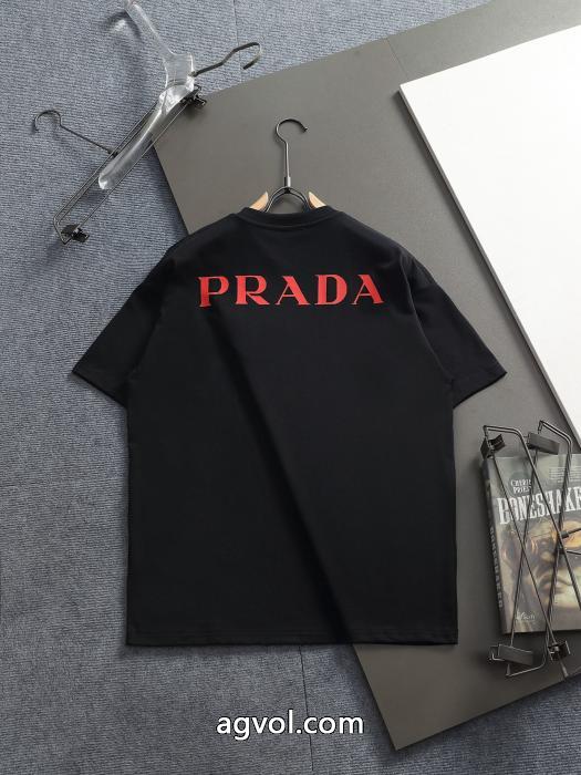 高評価アイテム 海外限定! 激安通販偽 ブランド PRADA半袖Tシャツ_0_4