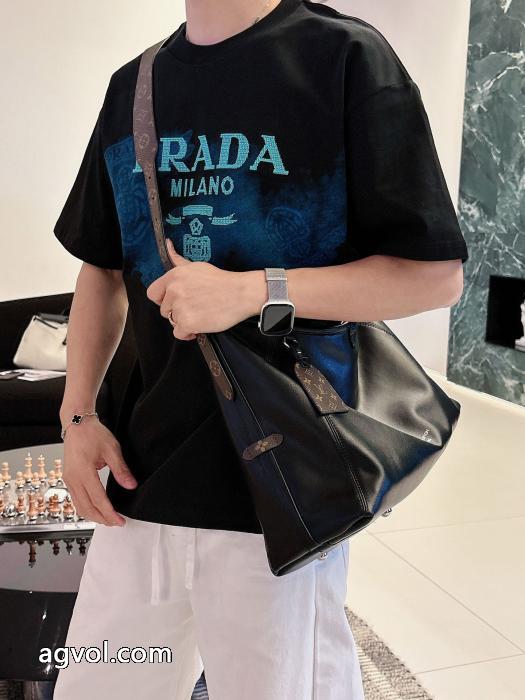 半袖Tシャツスーパー コピー 販売永遠の定番人気 逸品 海外通販PRADA_0_4