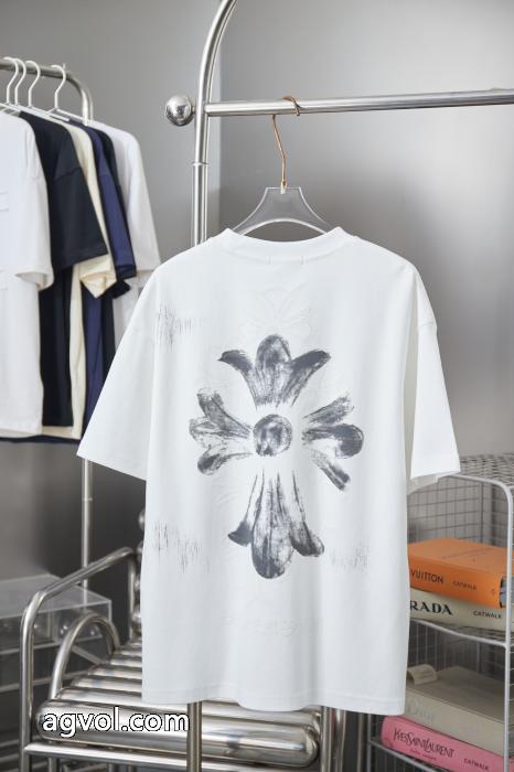 スーパー コピー 通販半袖TシャツCHROME HEARTS大人っぼい 激安通販 通気性が良い_0_0