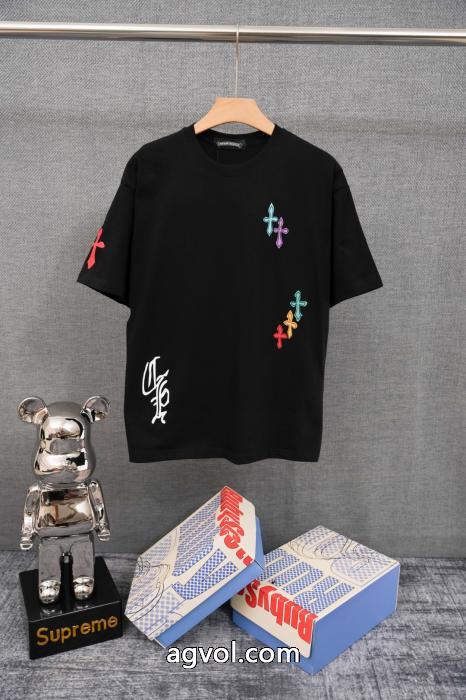 偽物 ブランド 激安CHROME HEARTS半袖Tシャツ軽やかな素材感 光沢のある 大人のための新作_0_0