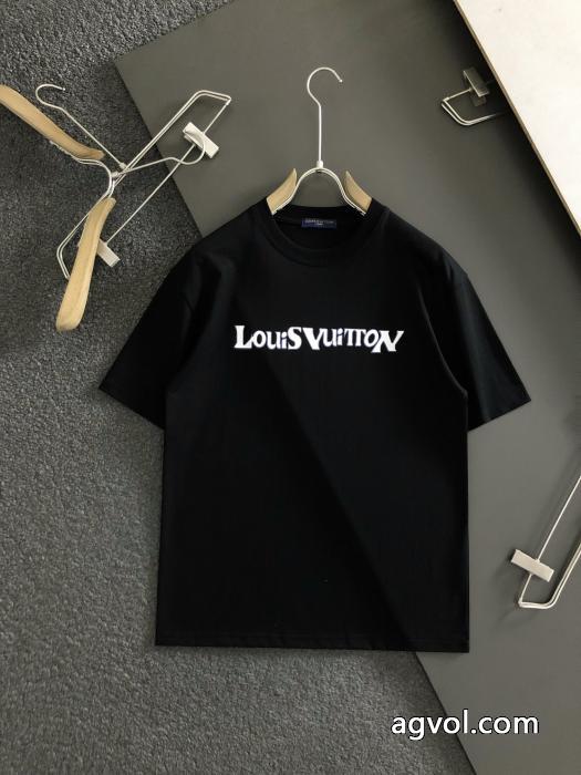 LOUIS VUITTON肌触りの良いサラりと 数に限りがある 優れものブランド コピー ショップ半袖Tシャツ_0_2