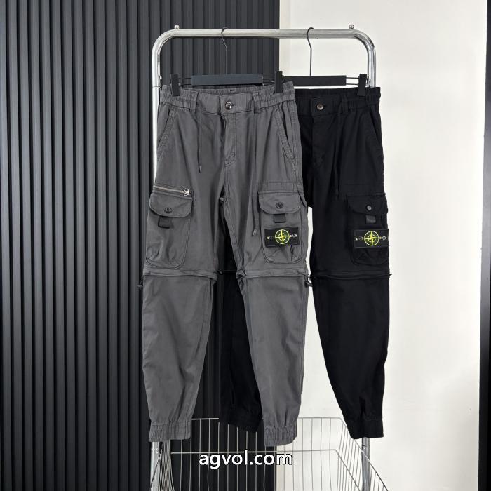 ブランド 偽物 激安 通販スラックスStone Island入手困難アイテム  絶妙な抜け感 26SS海外直営_0_1