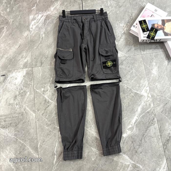 ブランド 偽物 激安 通販スラックスStone Island入手困難アイテム  絶妙な抜け感 26SS海外直営_0_3