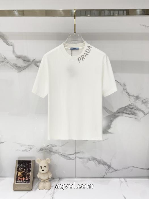 プラダ半袖Tシャツ激安 通販 専門店抜群な通気性 話題のブランド 今年人気定番_0_2