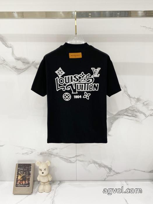 新作販売開始 今季のトレンド人気新作 VIPセールで奇跡即発送半袖TシャツLOUIS VUITTONブランド 品 スーパー コピー_0_1