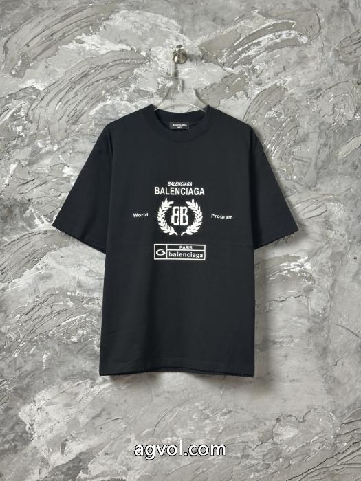バレンシアガ半袖Tシャツコピー 商品 ブランド素敵  品質保証正規保証 人気セール260%新品_0_2