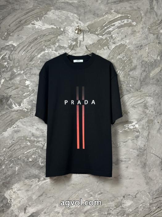 PRADA半袖TシャツHOT品質保証 ins同款アイテム 2026一番最高人気偽 ブランド 通販_0_3