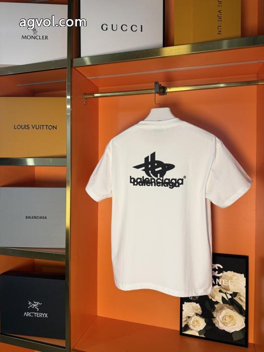 スーパー コピー 品balenciaga半袖Tシャツ売れた商品 海外限定アイテム 爽やかな色合い_0_1