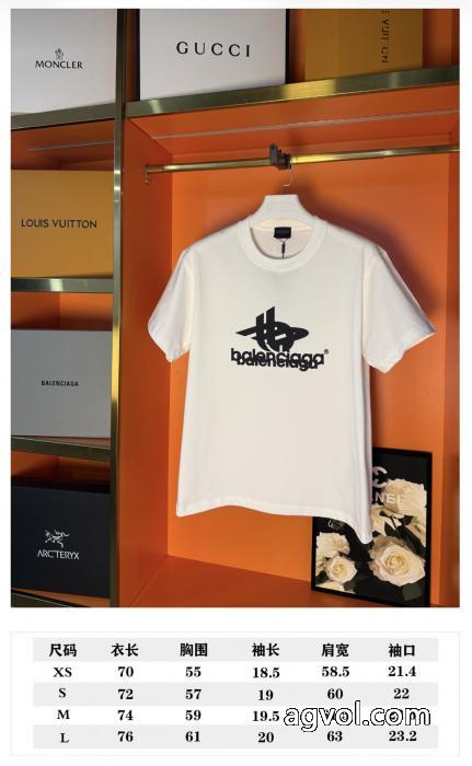 スーパー コピー 品balenciaga半袖Tシャツ売れた商品 海外限定アイテム 爽やかな色合い_0_2