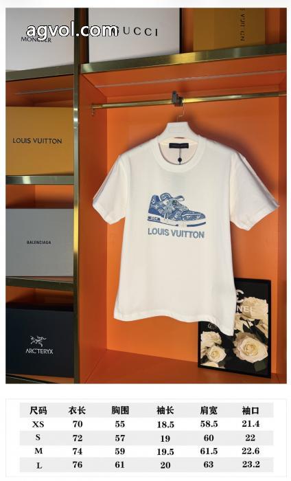 半袖TシャツLOUIS VUITTONブランド 偽物爆買い品質保証 海外限定 格安！    _0_1