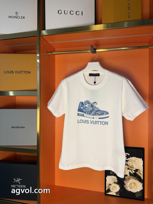 半袖TシャツLOUIS VUITTONブランド 偽物爆買い品質保証 海外限定 格安！    _0_2