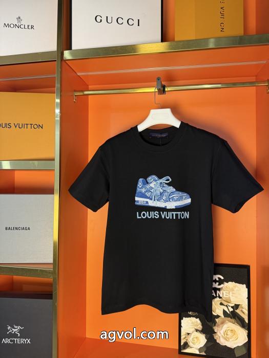 半袖TシャツLOUIS VUITTONブランド 偽物爆買い品質保証 海外限定 格安！    _0_3