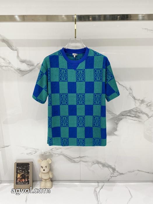 切り売り販売 限定生産品 個性的なモデルLOEWEコピー 商品 通販半袖Tシャツ_0_3