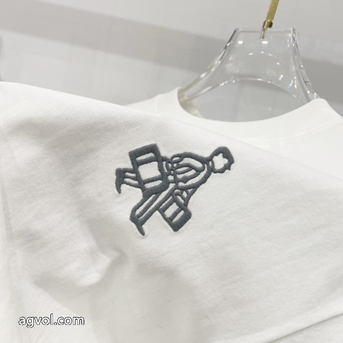 偽物 ブランド ショップ予約完売品 魅力的な 激安プラダ半袖Tシャツ_0_3