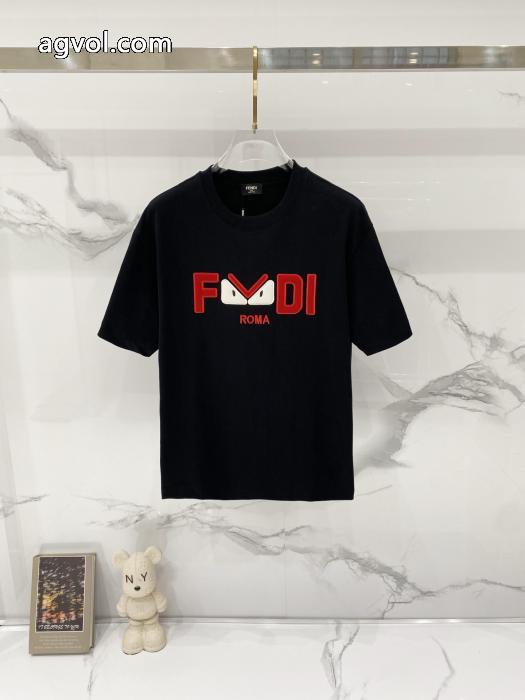 偽 ブランド 販売フェンディ半袖Tシャツ2026激安上品 今季新作登場_0_1