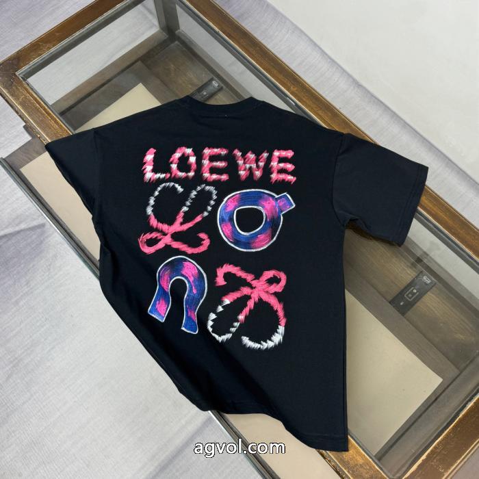  2026スーパーコピーLOEWEオススメ商品 完売間近 VIPセールで破格半袖Tシャツ_0_4