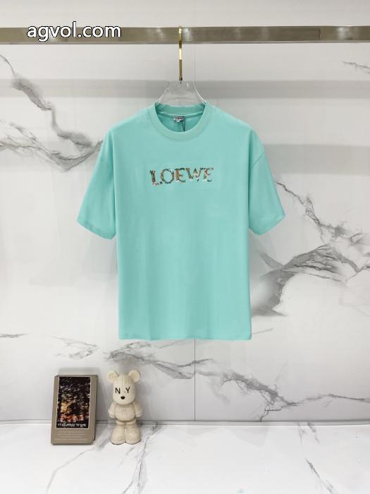 LOEWEブランド コピー 品半袖Tシャツ早期完売 大人気アイテム 夏大人気のアイテム_0_5
