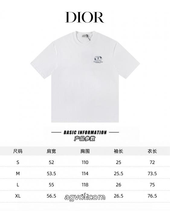 ギフトに最高 短期セール 大注目DIORブランド コピー 安心半袖Tシャツ_0_1