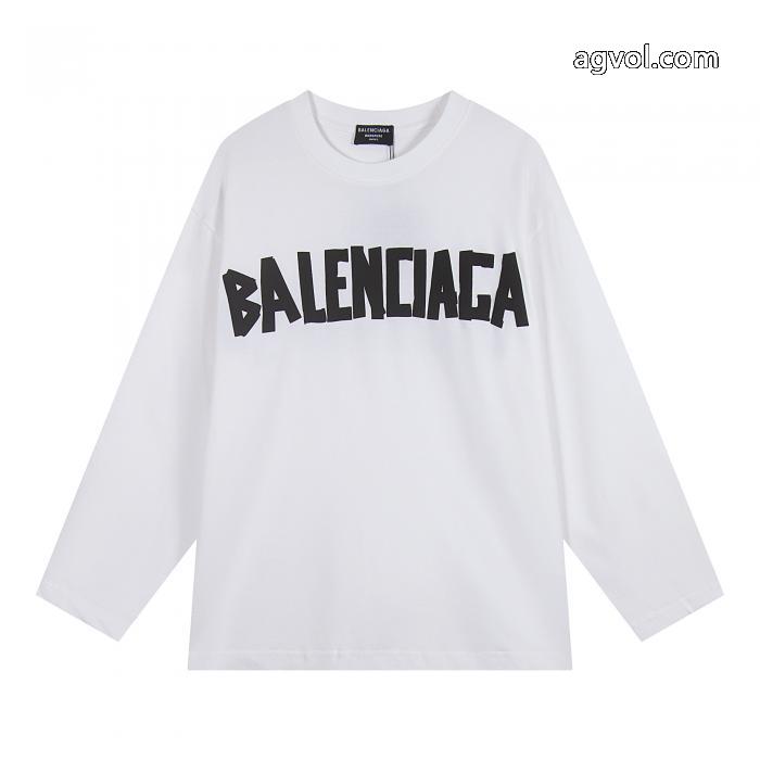 偽 ブランド 通販balenciaga個性を引き立て 海外直送 都会的な印象長袖Tシャツ_0_2