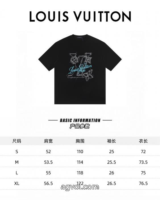 半袖Tシャツ大人気定番 人気定番 完売必至!! ブランド コピー 安心LOUIS VUITTON_0_2