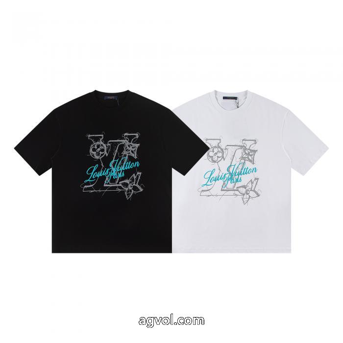 半袖Tシャツ大人気定番 人気定番 完売必至!! ブランド コピー 安心LOUIS VUITTON_0_3
