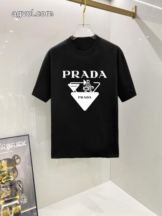 半袖Tシャツスーパー コピー 販売存在感が高い 新季度 着痩せ効果PRADA_0_0