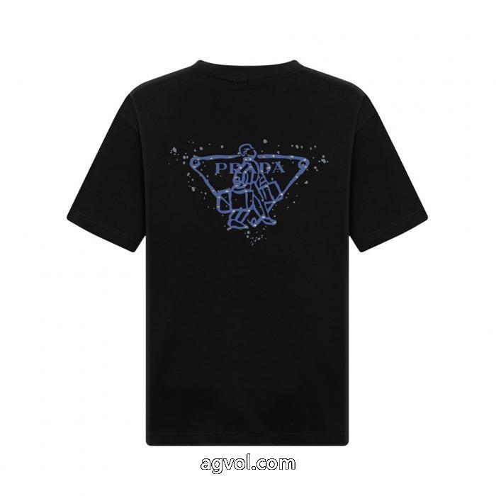 ブランド レプリカ半袖Tシャツ話題の新作到着！ 爽やかマルチ HOT品質保証PRADA_0_1