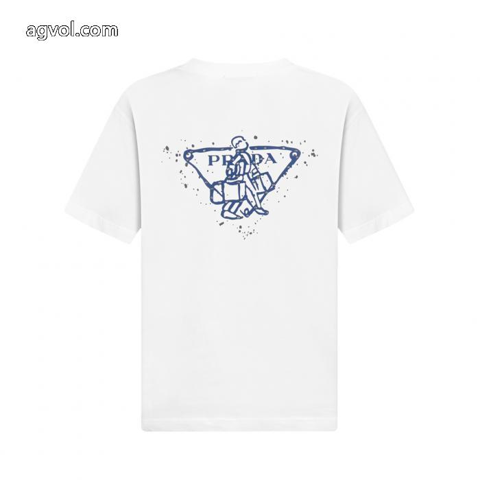 ブランド レプリカ半袖Tシャツ話題の新作到着！ 爽やかマルチ HOT品質保証PRADA_0_3