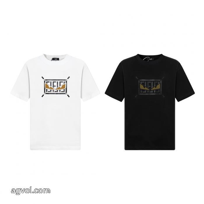FENDI在庫確保済 上品カジュアルな雰囲気に 流行の注目ブランド半袖Tシャツ偽物 ブランド 激安_0_2