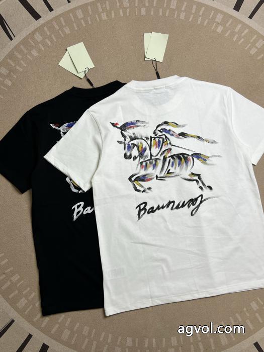 半袖TシャツBURBERRY新作お洒落☆ 限定デザイン!! 先行予約販売激安 ブランド_0_1