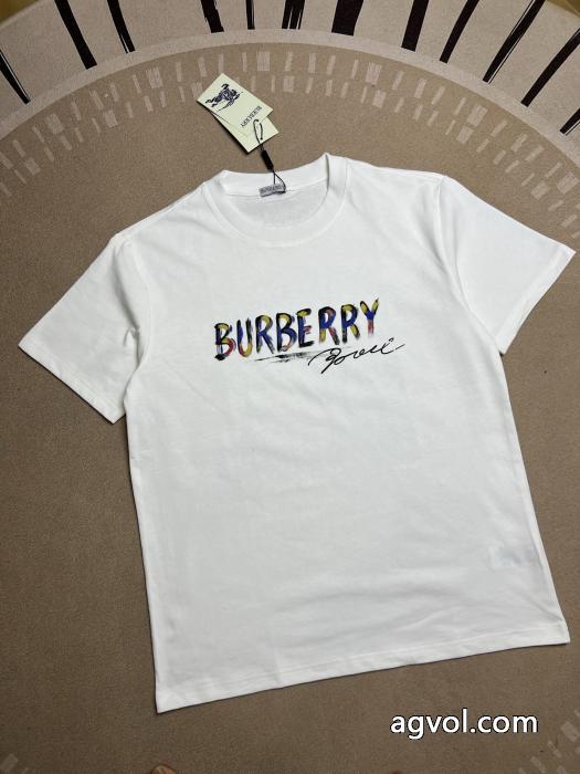 半袖TシャツBURBERRY新作お洒落☆ 限定デザイン!! 先行予約販売激安 ブランド_0_2