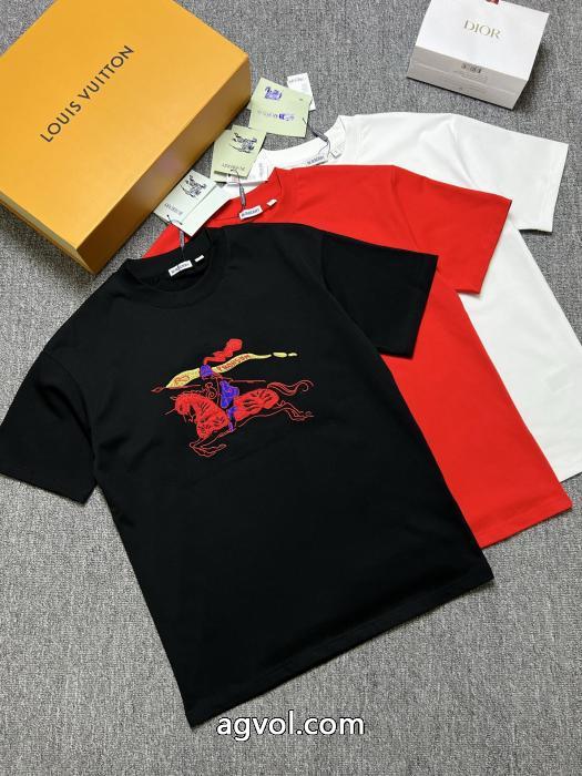 半袖Tシャツ 2026ブランド スーパー コピー数量限定版人気アイテム 数量限定特別価格 透け感新作がイチ推しBURBERRY_0_4