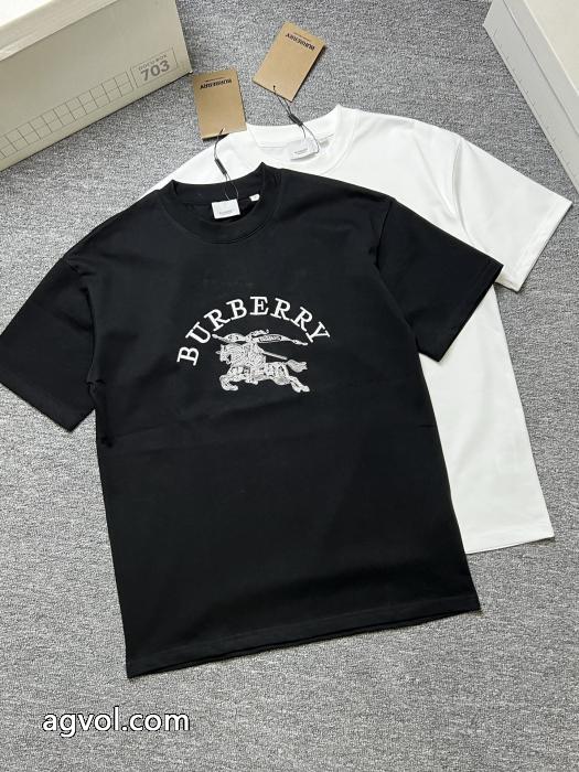 激安 ブランド大胆なデザイン 2026大活躍 ナチュラル半袖TシャツBURBERRY_0_0
