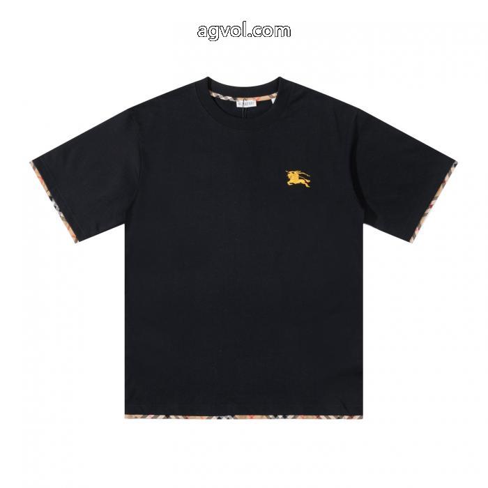 BURBERRYコピー ブランド 販売早者勝ち 在庫希少 最安値半袖Tシャツ_0_0