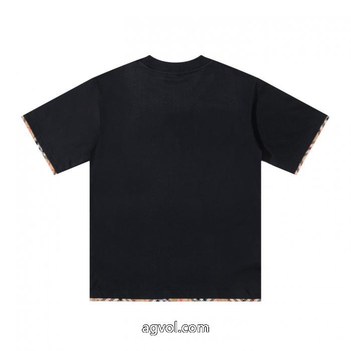 BURBERRYコピー ブランド 販売早者勝ち 在庫希少 最安値半袖Tシャツ_0_1