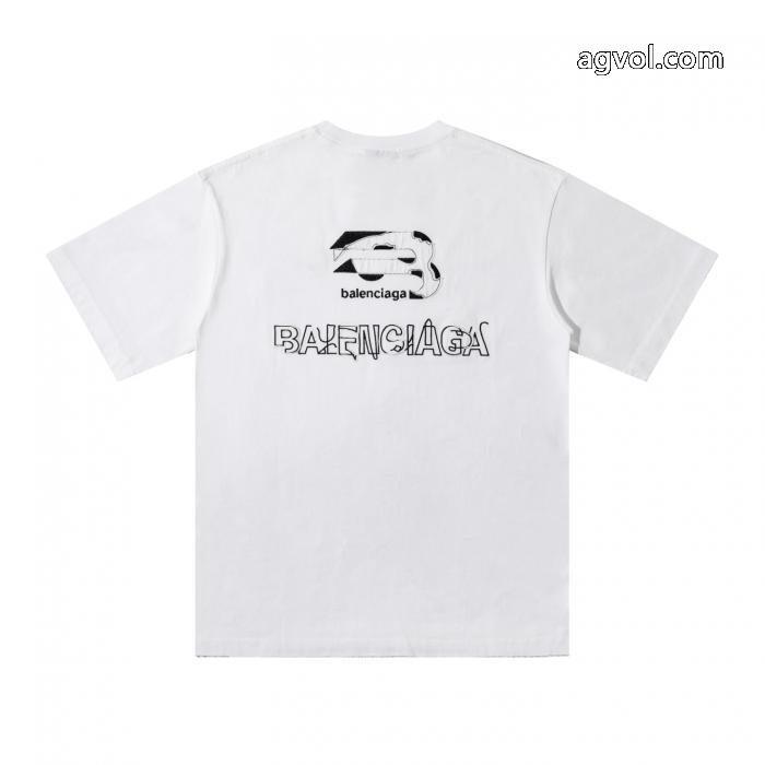 2026SSコレクションに新着 今話題の最新作 大人っぽく見せ新作半袖Tシャツbalenciagaブランド 偽物 激安 通販_0_2