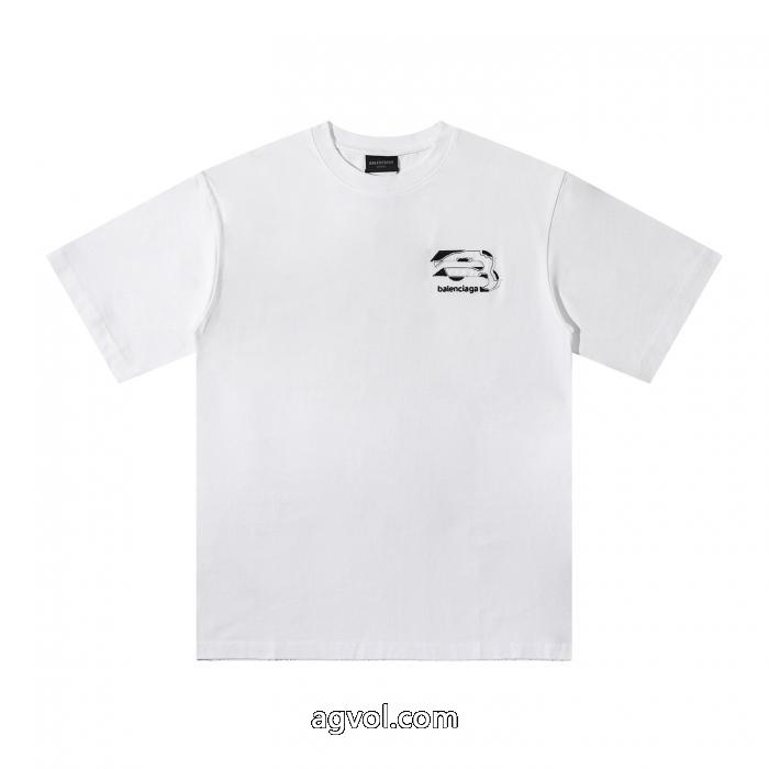 2026SSコレクションに新着 今話題の最新作 大人っぽく見せ新作半袖Tシャツbalenciagaブランド 偽物 激安 通販_0_4