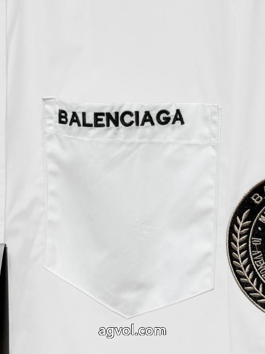 【激安】高級品通販 夏季新作品 快適な着心地ブランド コピーbalenciaga長袖シャツ_0_0