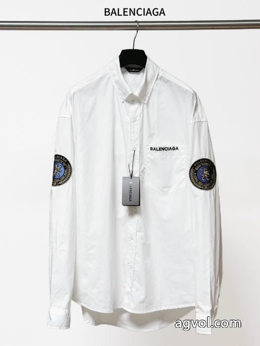 【激安】高級品通販 夏季新作品 快適な着心地ブランド コピーbalenciaga長袖シャツ_0_2