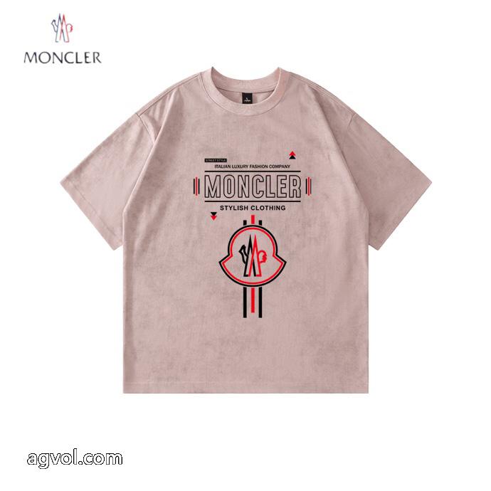お得な価格で登場 有名人の愛用品 先行受注MONCLER偽 ブランド 半袖Tシャツ_0_1