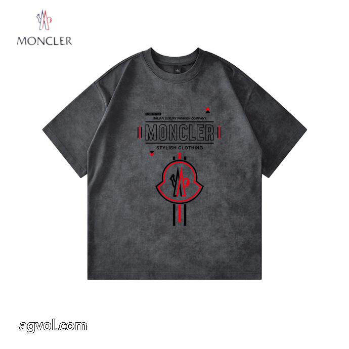 お得な価格で登場 有名人の愛用品 先行受注MONCLER偽 ブランド 半袖Tシャツ_0_2